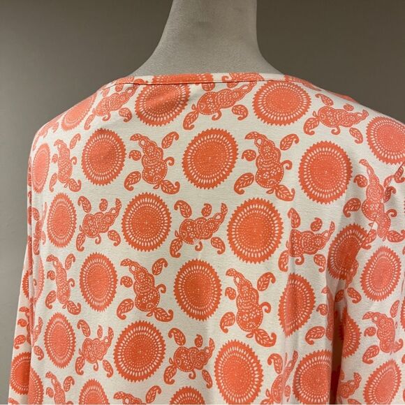 Liz Claiborne paisley print a-line long sleeve Dress size large - Picture 7 of 12